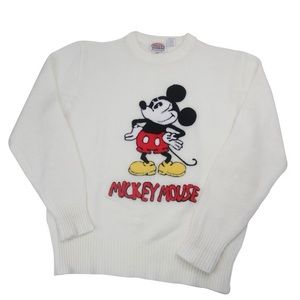 Vintage Mickey Mouse Sweater 1988